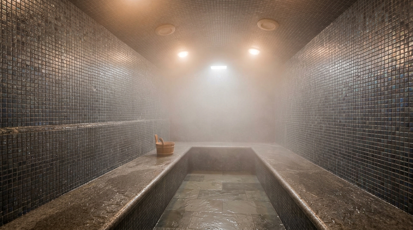 Sauna ve Buhar Odası — görsel 09