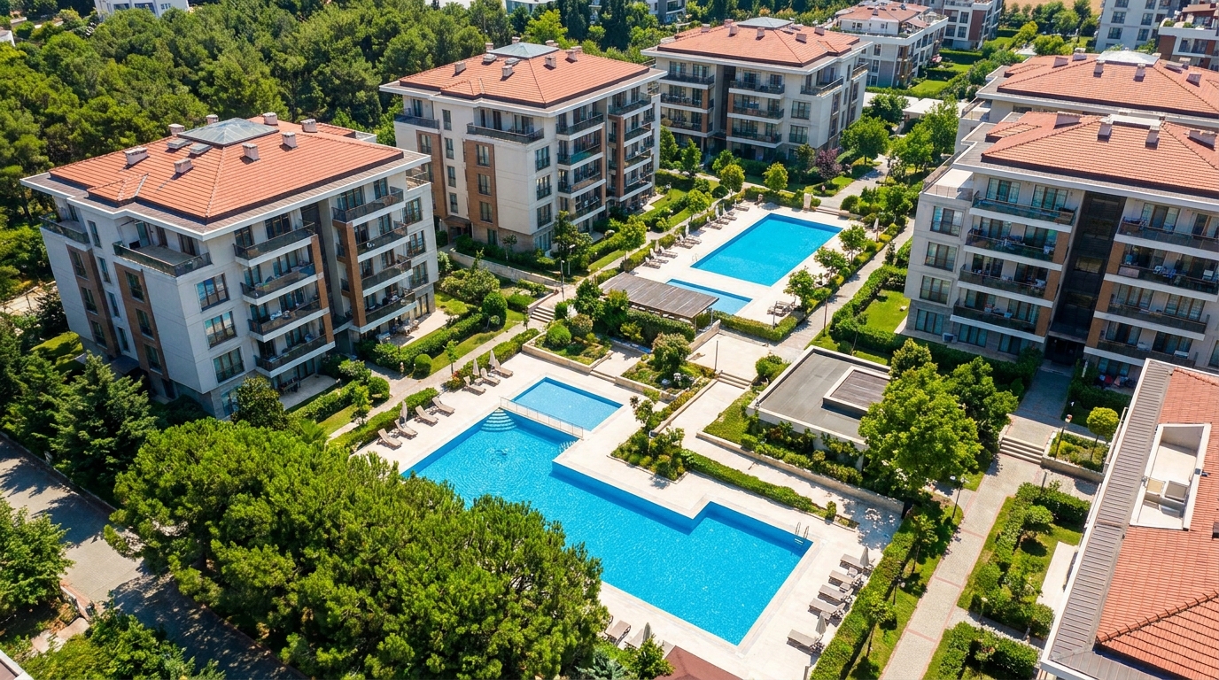 Havuzlu Siteler İçin En İyi Çevre Düzenlemesi: Estetik ve Fonksiyonel İpuçları