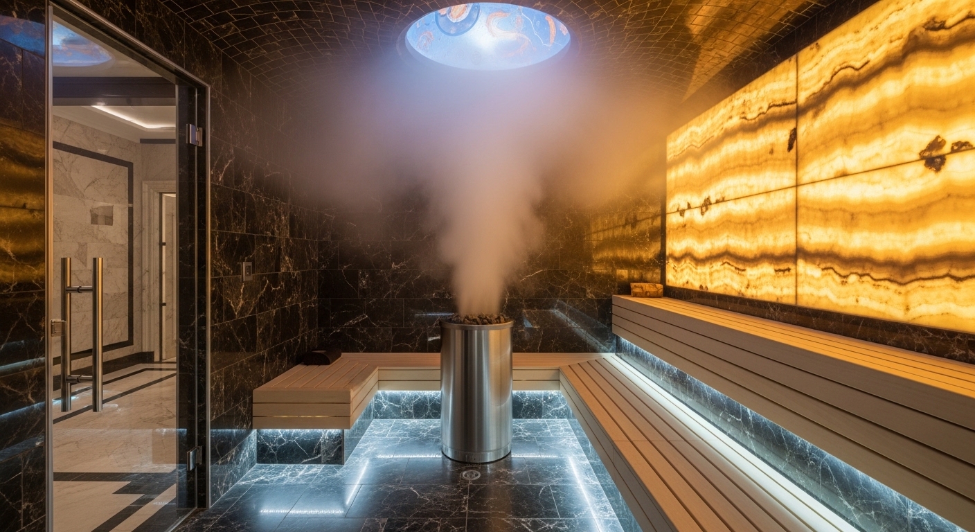 Sauna ve Buhar Odası — görsel 04