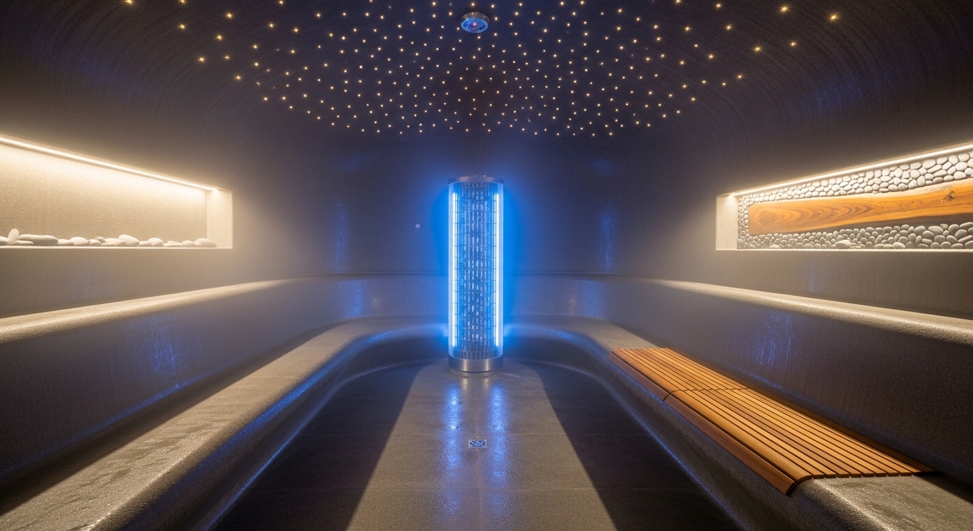 Sauna ve Buhar Odası — görsel 06