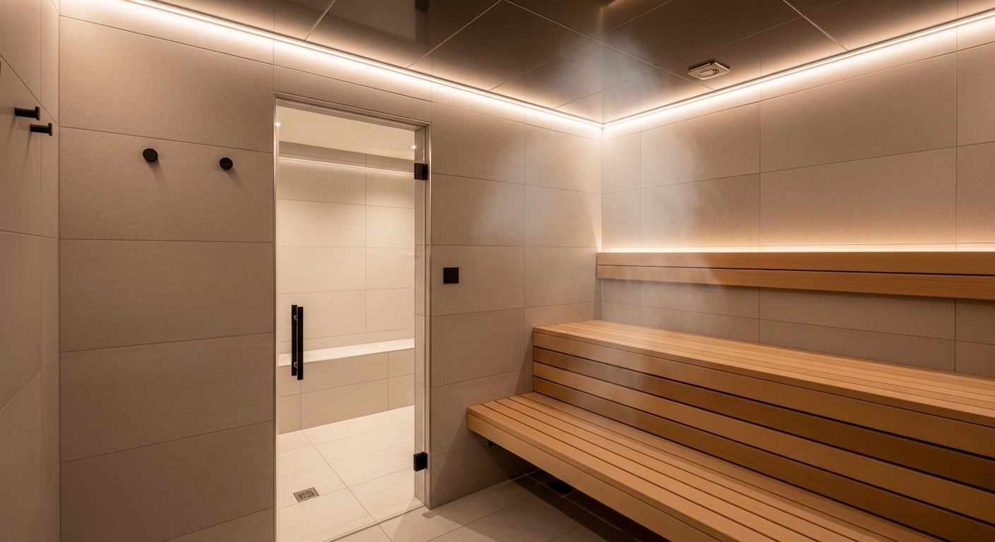 Sauna ve Buhar Odası — görsel 03