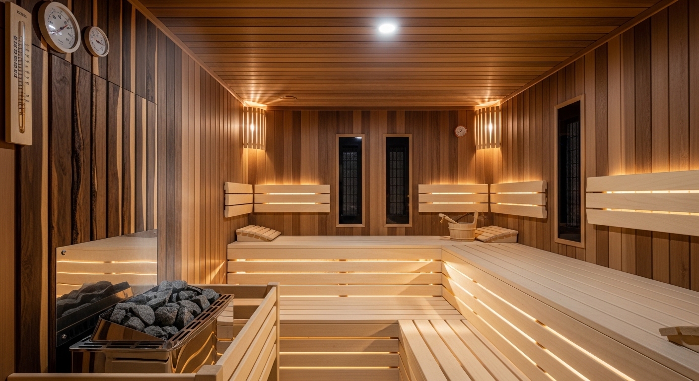 Sauna ve Buhar Odası — görsel 05